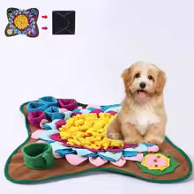 Alfombra Olfativa para Perros | Juego Interactivo de Estimulación Mental y Búsqueda de Premios